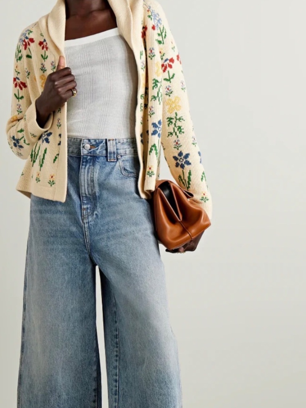 The Great Garden Lodge Cardigan Cream 0/XS - Picture 10 of 15